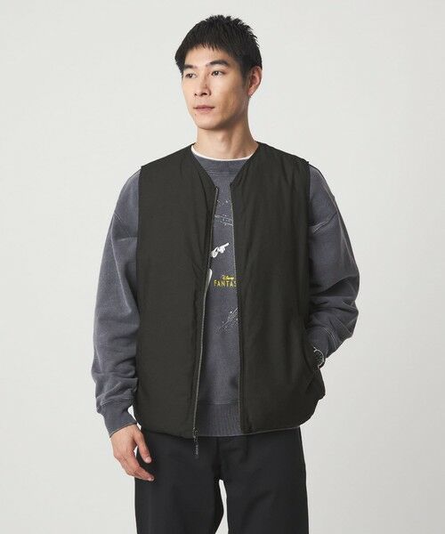 green label relaxing / グリーンレーベル リラクシング ダウンジャケット・ベスト | 【別注】＜TAION＞ドライバーズ リバーシブル ダウン ベスト | 詳細10