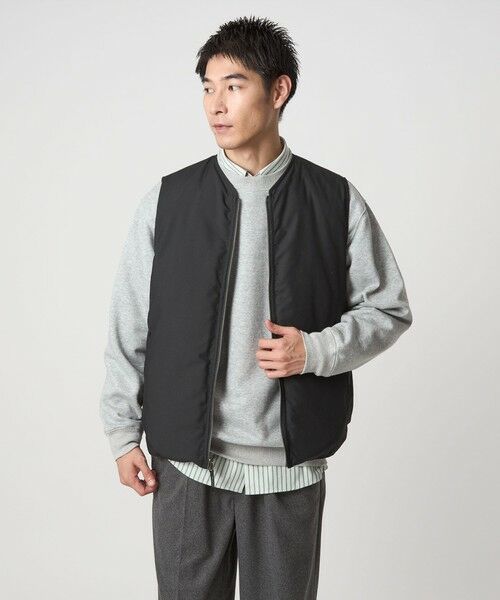 green label relaxing / グリーンレーベル リラクシング ダウンジャケット・ベスト | 【別注】＜TAION＞ドライバーズ リバーシブル ダウン ベスト | 詳細6
