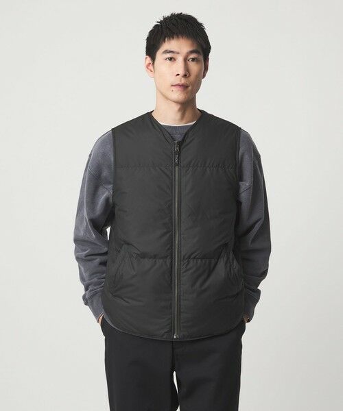 green label relaxing / グリーンレーベル リラクシング ダウンジャケット・ベスト | 【別注】＜TAION＞ドライバーズ リバーシブル ダウン ベスト | 詳細9