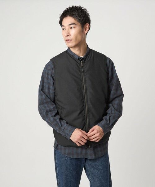 green label relaxing / グリーンレーベル リラクシング ダウンジャケット・ベスト | 【別注】＜TAION＞ドライバーズ リバーシブル ダウン ベスト | 詳細15