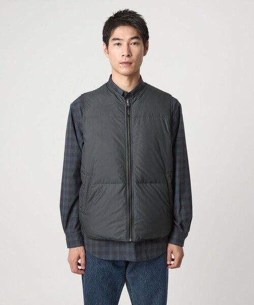 green label relaxing / グリーンレーベル リラクシング ダウンジャケット・ベスト | 【別注】＜TAION＞ドライバーズ リバーシブル ダウン ベスト | 詳細16