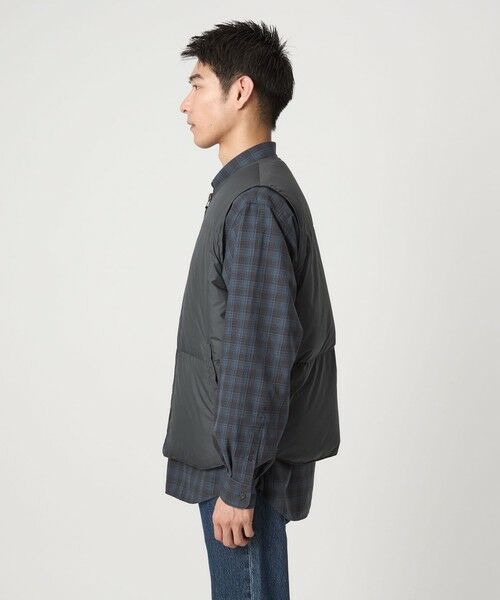 green label relaxing / グリーンレーベル リラクシング ダウンジャケット・ベスト | 【別注】＜TAION＞ドライバーズ リバーシブル ダウン ベスト | 詳細17