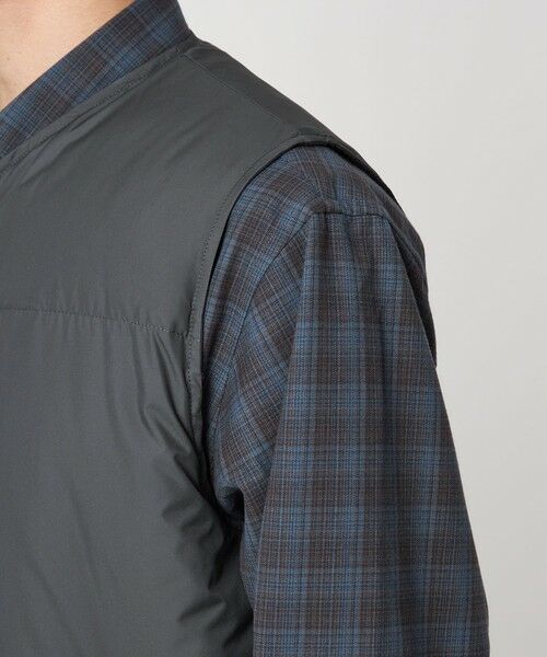 green label relaxing / グリーンレーベル リラクシング ダウンジャケット・ベスト | 【別注】＜TAION＞ドライバーズ リバーシブル ダウン ベスト | 詳細20