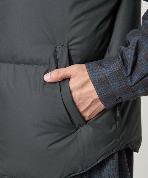 green label relaxing / グリーンレーベル リラクシング ダウンジャケット・ベスト | 【別注】＜TAION＞ドライバーズ リバーシブル ダウン ベスト | 詳細22