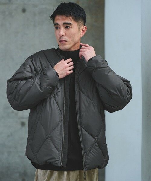 green label relaxing / グリーンレーベル リラクシング ダウンジャケット・ベスト | 【別注】＜TAION＞ドライバーズ リバーシブル ダウン ジャケット | 詳細1