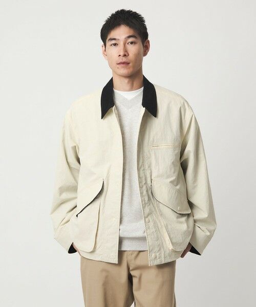 green label relaxing/グリーンレーベル リラクシング 【WEB限定】<GLR or>ビッグ フラップ カバーオール ジャケット NATURAL M green label relaxing/グリーンレーベル リラクシング 【WEB限定】<GLR or>ビッグ フラップ カバーオール ジャケット NATURAL M