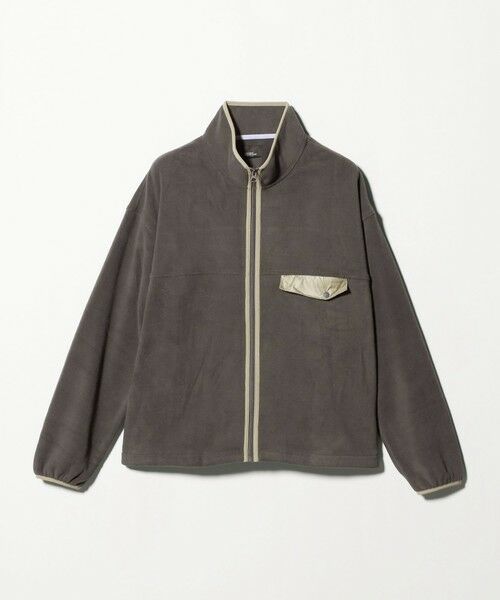 green label relaxing / グリーンレーベル リラクシング カーディガン・ボレロ | 【WEB限定】<GLR or>バルーン フリース ジャケット | 詳細4