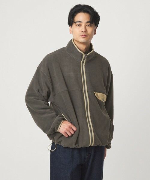 green label relaxing / グリーンレーベル リラクシング カーディガン・ボレロ | 【WEB限定】<GLR or>バルーン フリース ジャケット | 詳細2