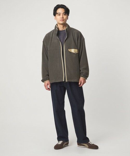 green label relaxing / グリーンレーベル リラクシング カーディガン・ボレロ | 【WEB限定】<GLR or>バルーン フリース ジャケット | 詳細3