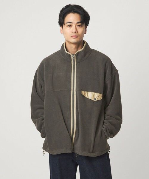 green label relaxing/グリーンレーベル リラクシング 【WEB限定】<GLR or>バルーン フリース ジャケット DK. GRAY L green label relaxing/グリーンレーベル リラクシング 【WEB限定】<GLR or>バルーン フリース ジャケット DK. GRAY L