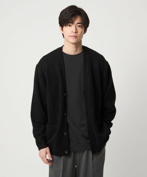 green label relaxing / グリーンレーベル リラクシング カーディガン・ボレロ | ハミルトン ウール ナイロン カーディガン | 詳細2