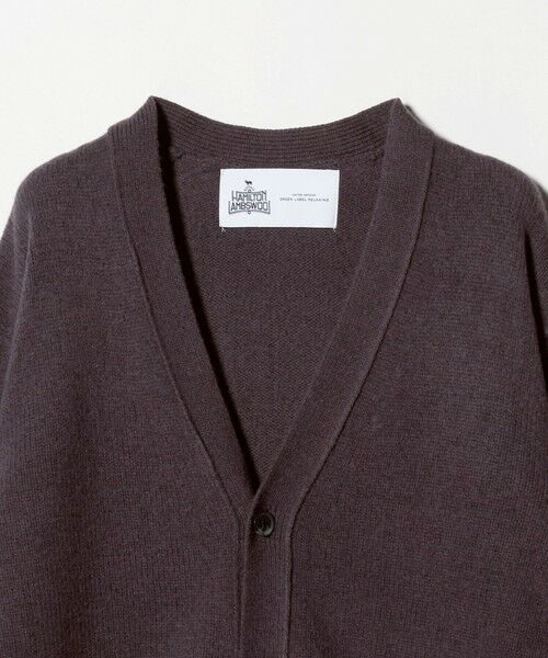 green label relaxing / グリーンレーベル リラクシング カーディガン・ボレロ | ハミルトン ウール ナイロン カーディガン | 詳細20