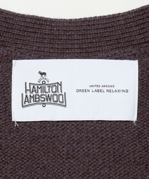 green label relaxing / グリーンレーベル リラクシング カーディガン・ボレロ | ハミルトン ウール ナイロン カーディガン | 詳細24