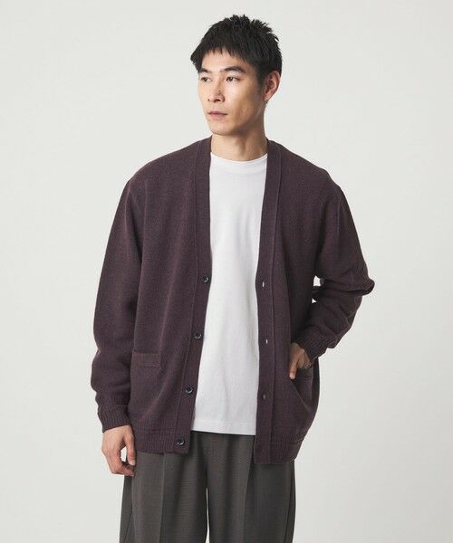 green label relaxing/グリーンレーベル リラクシング ハミルトン ウール ナイロン カーディガン DK. BROWN M green label relaxing/グリーンレーベル リラクシング ハミルトン ウール ナイロン カーディガン DK. BROWN M