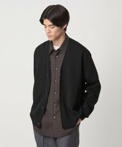 green label relaxing / グリーンレーベル リラクシング カーディガン・ボレロ | ポリエステル ウール ミラノリブ Vネック カーディガン