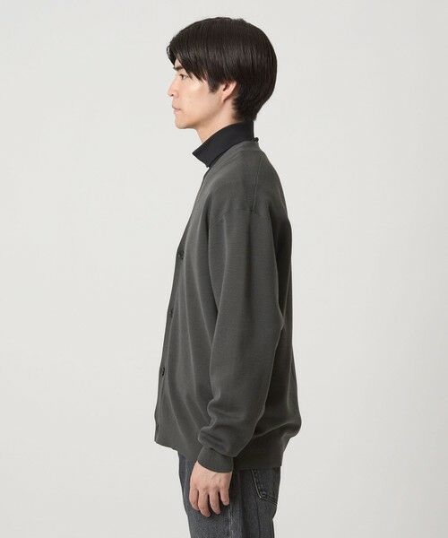 green label relaxing / グリーンレーベル リラクシング カーディガン・ボレロ | ポリエステル ウール ミラノリブ Vネック カーディガン | 詳細6