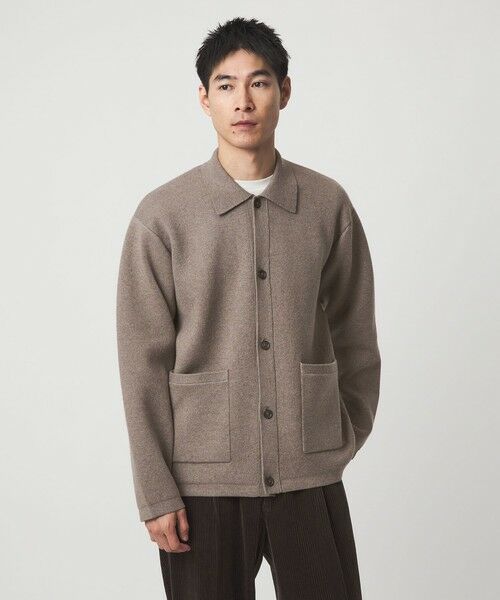 green label relaxing/グリーンレーベル リラクシング コットン ポリエステル ポロ カーディガン BEIGE XL green label relaxing/グリーンレーベル リラクシング コットン ポリエステル ポロ カーディガン BEIGE XL