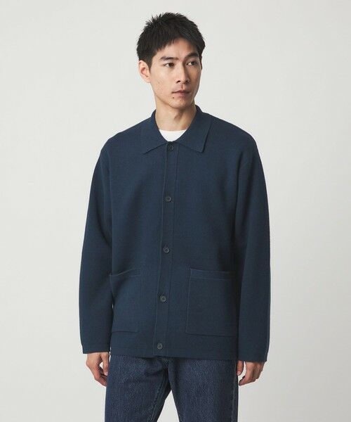 green label relaxing / グリーンレーベル リラクシング カーディガン・ボレロ | コットン ポリエステル ポロ カーディガン | 詳細11