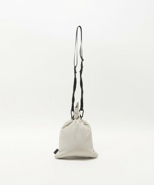 green label relaxing / グリーンレーベル リラクシング ショルダーバッグ | 【別注】＜fellowww＞GLR 巾着 パデット ショルダーバッグ | 詳細9