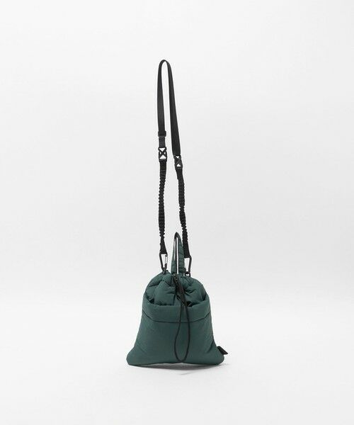 green label relaxing / グリーンレーベル リラクシング ショルダーバッグ | 【別注】＜fellowww＞GLR 巾着 パデット ショルダーバッグ | 詳細20