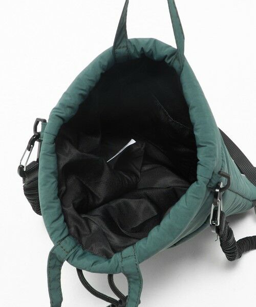 green label relaxing / グリーンレーベル リラクシング ショルダーバッグ | 【別注】＜fellowww＞GLR 巾着 パデット ショルダーバッグ | 詳細23