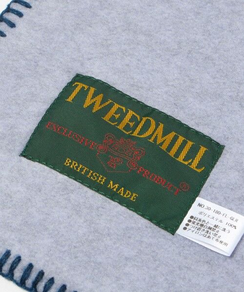 green label relaxing / グリーンレーベル リラクシング マフラー・ショール・スヌード・ストール | 【別注】＜TWEEDMILL＞GLR フリース マフラー | 詳細12