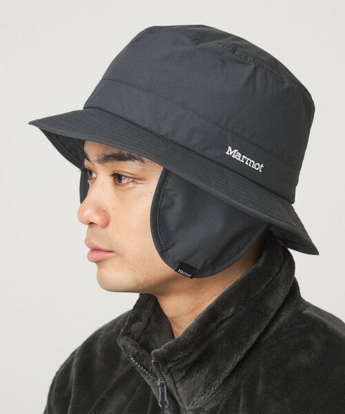 green label relaxing/グリーンレーベル リラクシング 【別注】<Marmot>GLR シコロ バケットハット DK. GRAY FREE green label relaxing/グリーンレーベル リラクシング 【別注】<Marmot>GLR シコロ バケットハット DK. GRAY FREE