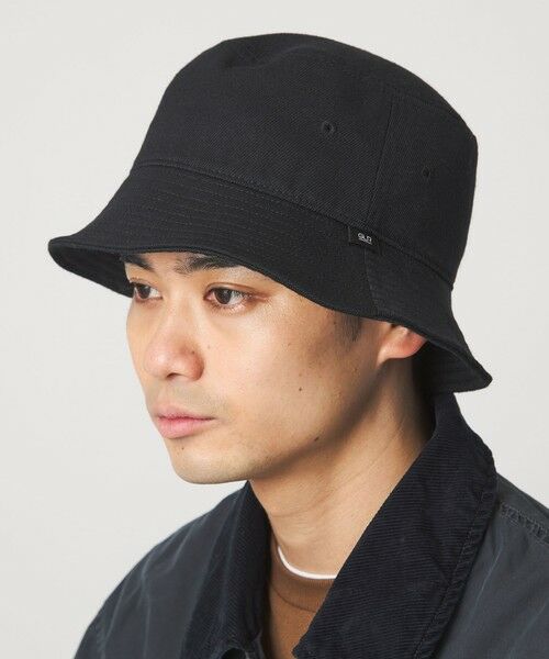 green label relaxing/グリーンレーベル リラクシング GLR ポリエステル サージ ロゴ ハット BLACK FREE