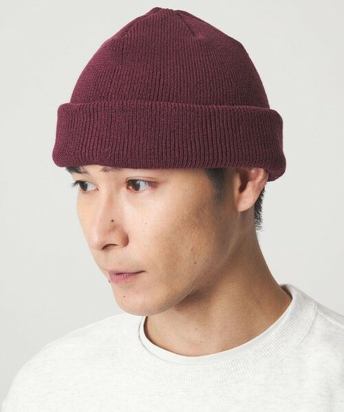 green label relaxing/グリーンレーベル リラクシング GLR ロー ニットキャップ WINE FREE