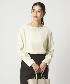 green label relaxing / グリーンレーベル リラクシング シャツ・ブラウス | シンプル クルーネック ブラウス