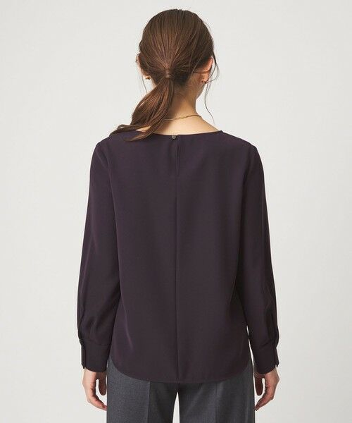 green label relaxing / グリーンレーベル リラクシング シャツ・ブラウス | シンプル クルーネック ブラウス | 詳細13
