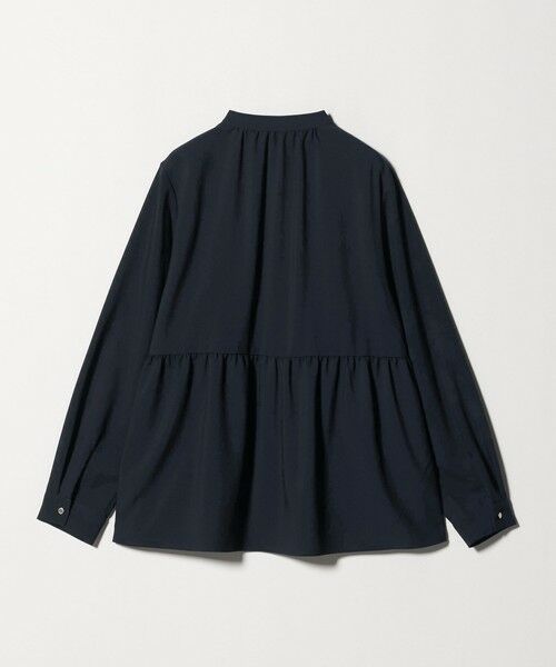 green label relaxing / グリーンレーベル リラクシング シャツ・ブラウス | スタンドカラー ペプラム ブラウス | 詳細22