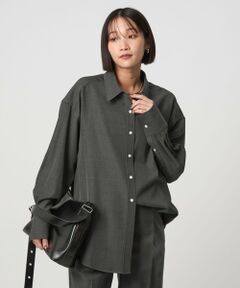 green label relaxing / グリーンレーベル リラクシング シャツ・ブラウス | ツイル シャツ ウォッシャブル