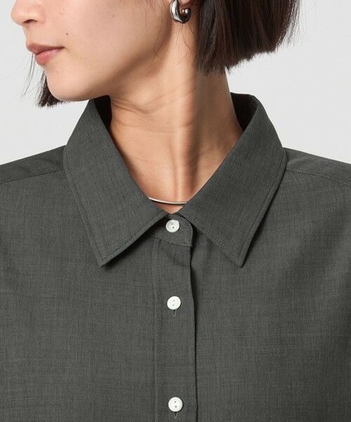 green label relaxing / グリーンレーベル リラクシング シャツ・ブラウス | ツイル シャツ ウォッシャブル | 詳細8