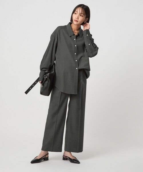 green label relaxing / グリーンレーベル リラクシング シャツ・ブラウス | ツイル シャツ ウォッシャブル | 詳細4