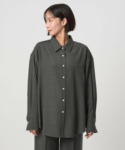 green label relaxing / グリーンレーベル リラクシング シャツ・ブラウス | ツイル シャツ ウォッシャブル | 詳細5