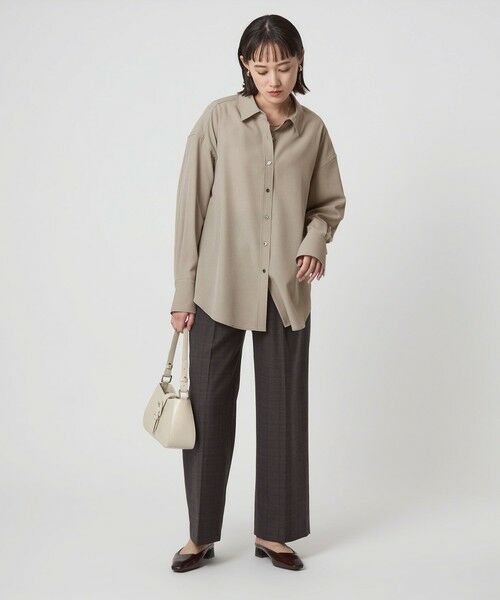 green label relaxing / グリーンレーベル リラクシング シャツ・ブラウス | ツイル シャツ ウォッシャブル | 詳細13