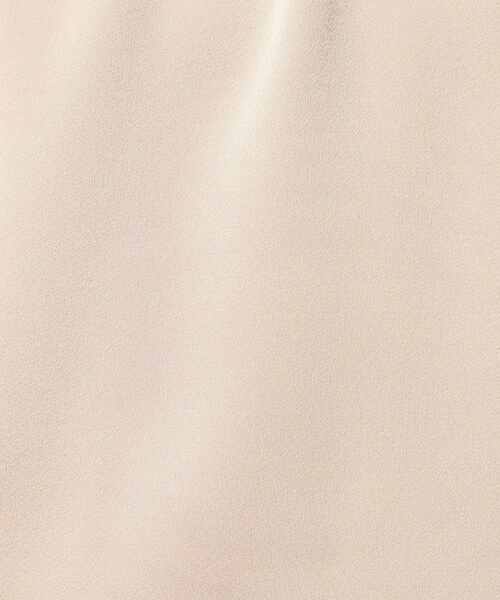 green label relaxing / グリーンレーベル リラクシング シャツ・ブラウス | サテン スタンドネック ギャザー ブラウス | 詳細18