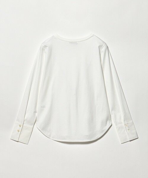 green label relaxing / グリーンレーベル リラクシング カットソー | ドッキング カフス ロングスリーブ プルオーバー カットソー | 詳細9