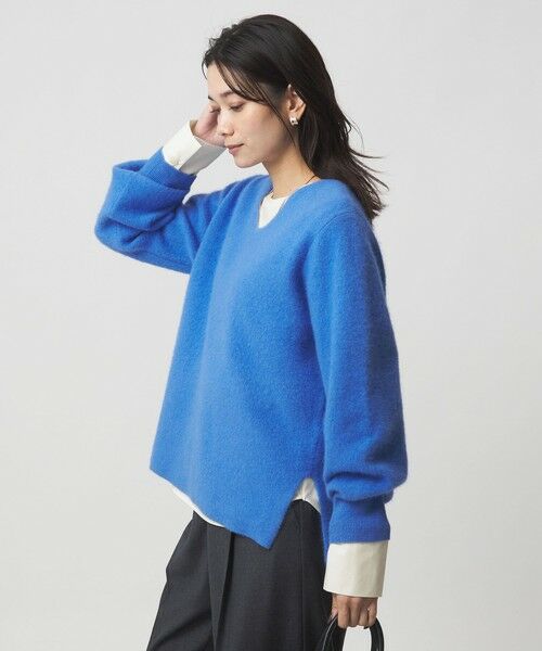 green label relaxing / グリーンレーベル リラクシング カットソー | ドッキング カフス ロングスリーブ プルオーバー カットソー | 詳細4