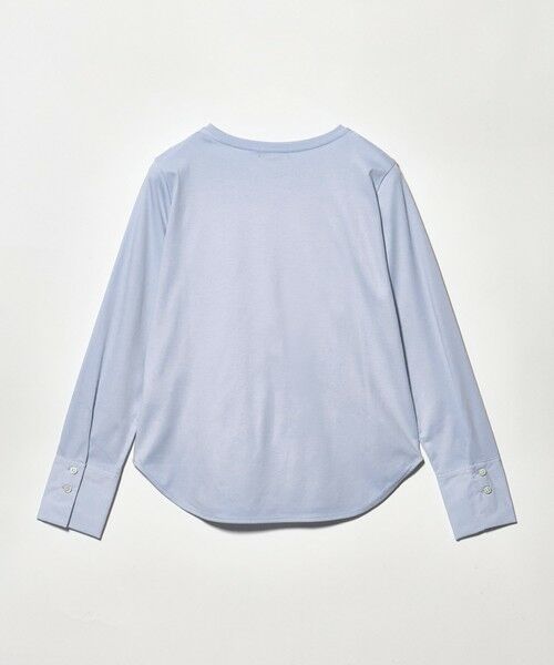 green label relaxing / グリーンレーベル リラクシング カットソー | ドッキング カフス ロングスリーブ プルオーバー カットソー | 詳細22