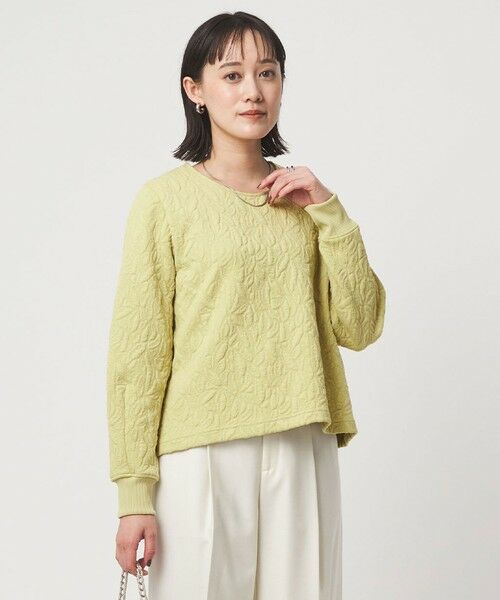 green label relaxing / グリーンレーベル リラクシング カットソー | フクレジャカード プルオーバー カットソー | 詳細17