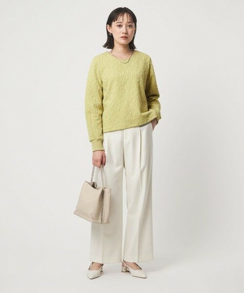 green label relaxing / グリーンレーベル リラクシング カットソー | フクレジャカード プルオーバー カットソー | 詳細18