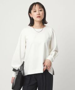 green label relaxing / グリーンレーベル リラクシング カットソー | ポンチ ボリューム スリーブ プルオーバー カットソー