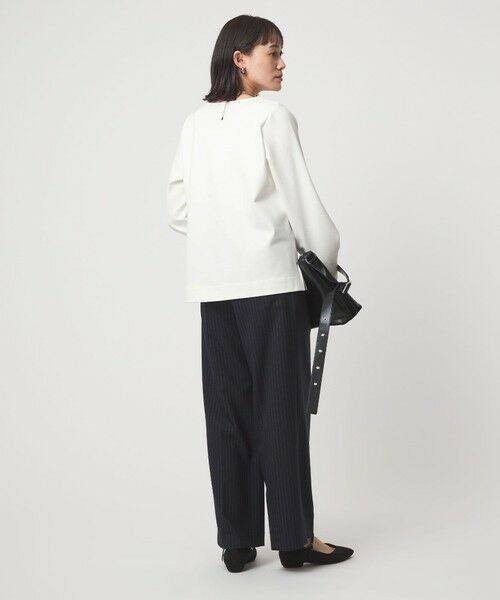 green label relaxing / グリーンレーベル リラクシング カットソー | ポンチ ボリューム スリーブ プルオーバー カットソー | 詳細5