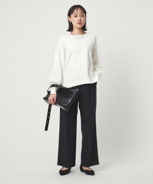 green label relaxing / グリーンレーベル リラクシング カットソー | ポンチ ボリューム スリーブ プルオーバー カットソー | 詳細6