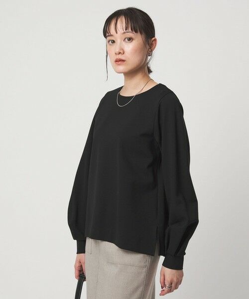 green label relaxing / グリーンレーベル リラクシング カットソー | ポンチ ボリューム スリーブ プルオーバー カットソー | 詳細11