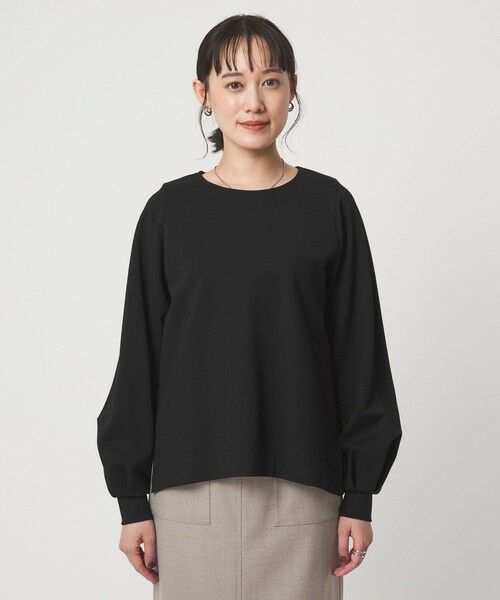 green label relaxing / グリーンレーベル リラクシング カットソー | ポンチ ボリューム スリーブ プルオーバー カットソー | 詳細14