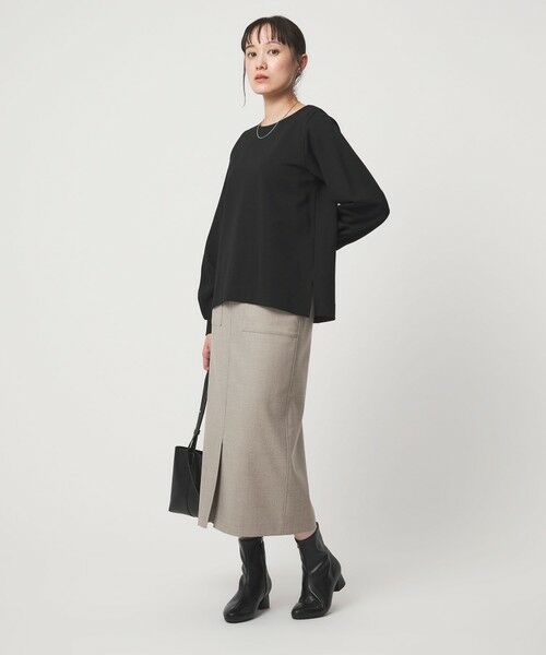 green label relaxing / グリーンレーベル リラクシング カットソー | ポンチ ボリューム スリーブ プルオーバー カットソー | 詳細13