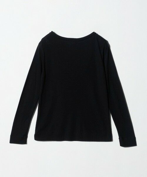 green label relaxing / グリーンレーベル リラクシング カットソー | ウール フライス クルーネック カットソー  ウォッシャブル | 詳細6